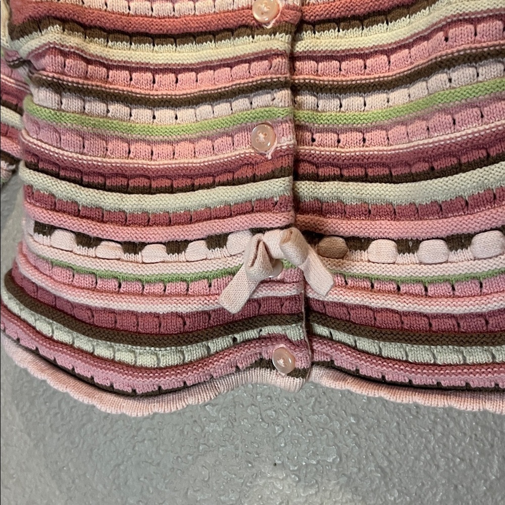 Gymboree Baby Girl’s Vintage Cardigan Sweater Grown With Love Size 12-18 Months - Picture 3 of 7
